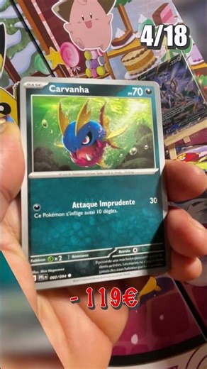 18 jours avant Noel, 18 boosters, 1 par jour 4/18 #pokemon #pokemontcg #noel