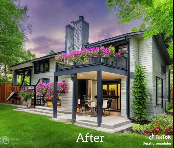 Introducing our free ai remodeling platform that can help you transform your backyard into the oasis you've always dreamed of. Simply upload a picture of your backyard and get a beautiful transformation that includes lush green grass, colorful plants, and creative design ideas.#ai #techtok #artificialintelligence #backyardtransformation #backyard #backyardmakeover #backyarddesign #homedesigner #patioremodeling #landskapemakeover #landscapersoftiktok #dreamhouse #outdoordecor #homeimprovement #pa