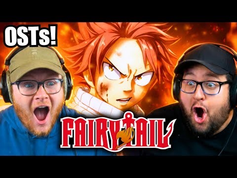 ALL BANGERS! REACTING to FAIRYTAIL OST's | FIRST TIME WATCHING