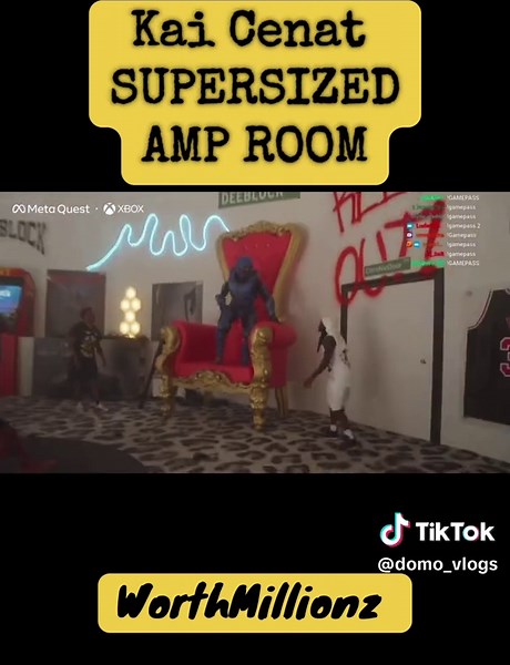 Kai Cenat's Impressive New AMP Room Tour