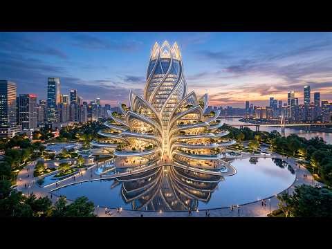 Future Architecture | The Beauty of Tomorrow | cinematic 4K
