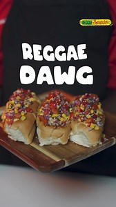Unleash the flavor with Reggae Jammin Bad Dogs – bold, juicy, and always ready to bring the vibes! 🌭🔥 #ReggaeJammin #BadDogs #TasteTheJammin | Reggae Jammin'