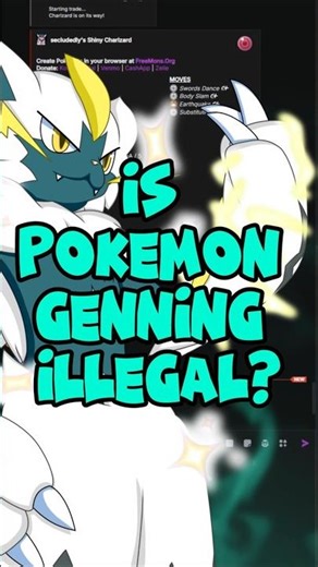 IS POKEMON GENNING ILLEGAL?! | FreeMons.Org | #pokemon #gaming #nintendo #nintendoswitch