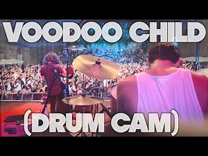 "Voodoo Child" at a Spanish Cathedral (The Main Squeeze DRUM CAM)