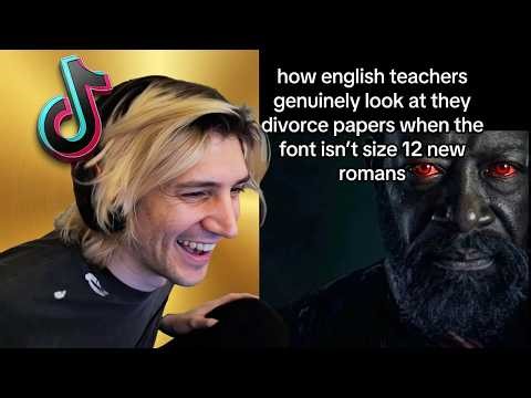 xQc Reacts to TikTok clips