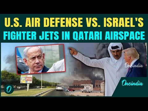 Qatar’s Air Defense Shockingly Fails on Camera! Israel Fights U.S. Patriot & Thaad Missiles in Doha