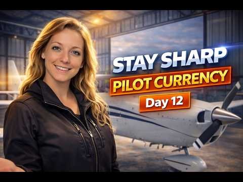 Pilot Currency Explained: How to Stay Sharp and Legal (90-Day Rule) : DAY 12