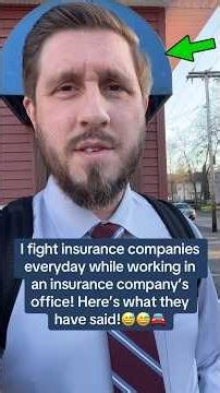 I fight insurance companies while working in an insurance company’s office! Here’s what they say!