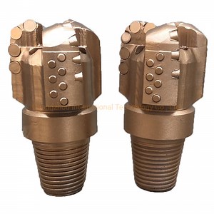 [Hot Item] a Pi 4 3/4" PDC Drill Bits 133mm, 3/ 4/5 Blades Steel Body Drag Bits for Water/Oil Well Drilling