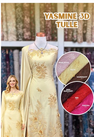 Rekomendasi dress cantik untuk lamaran, wisuda, atau acara penting lain🥰 Namanya Yasmine 3D Tulle😍 Yang mau bisa DM kita ya🤗 📍MacMohan Solo. Gatot Subroto No. 42A Kota Surakarta, Jawa Tengah 57151 Mac Mohan Ngirit Dhuwit Nyandang Apik❤️ #macmohansolo #macmohan #macmohanfashion #fyp #trending