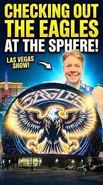 Eagles concert at the sphere in las Vegas