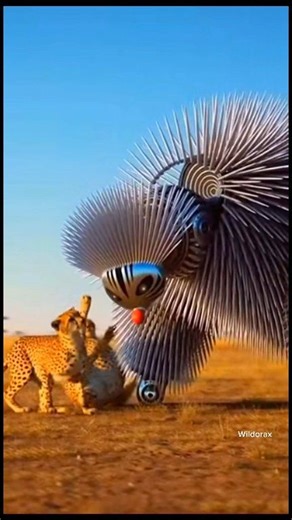 This mind-blowing scene looks straight out of a sci-fi movie 😲 A futuristic, spiked AI creature standing fearlessly among cheetahs in the wild savannah! 🌍🐆 Is this the future of nature… or just imagination pushed to the next level? Watch till the end and tell us — REAL or AI? 🤖🔥 Don’t forget to LIKE ❤️, SHARE 🔄 and FOLLOW for more viral content! #Viral #Trending #AIArt #AICreature #FutureOfAI #SciFiWorld #WildlifeAI #Cheetah #Savannah #Unbelievable #MindBlowing #ViralVideo #TrendingNow #Ex