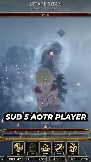 True ODM Player #attackontitanrevolution #roblox #eren #anime