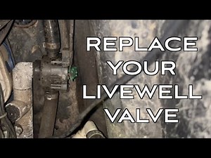 How To Replace The Livewell Valve On Your Boat