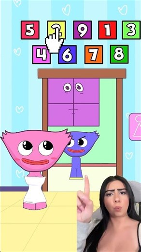 Poppy Playtime Door Challenge! #shorts