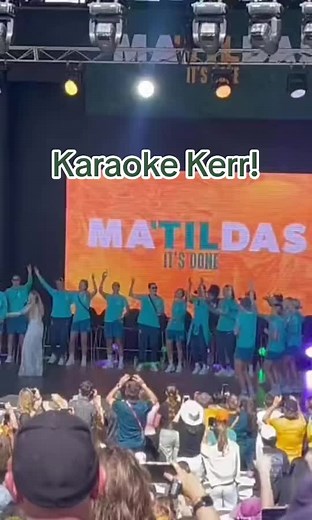 Karaoke Kerr! - Sam Kerr's Amazing Skills and Singing Talent!