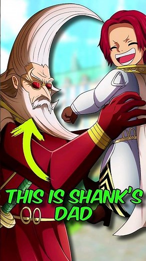 SHANKS FATHER REVEALED | ONE PIECE