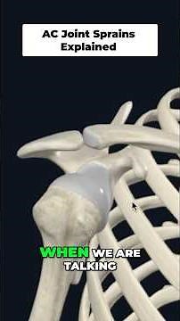 Shoulder Injury Explained: AC Joint Sprain Anatomy & Forces #shorts