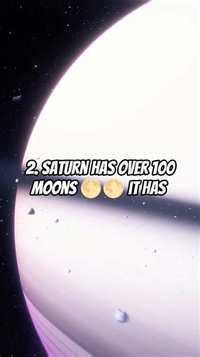 Facts on Saturn 🪐🤩 #space #facts #astronomy #universe