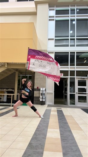 Learning Flag Techniques in Color Guard