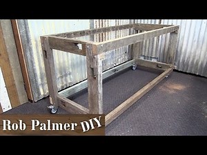 How To Build a Work Bench from Old Timber | DIY Build