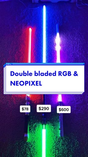 Choose Your Perfect Lightsaber: RGB & Neopixel Options