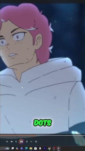 Mystical Pink-Haired Animation: Exclusive Content #shorts