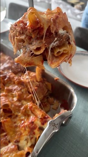 Pasta Al Forno ~Cheesy Baked Pasta Dish