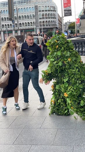 38K views · 1.3K reactions | Try not to laugh 來藍✌ #comedia #viralpage #reaction #prank #scared #incredible #pranked #smile #videooftheday #humor #best #bushmanprank #funnyvideos #comedy #funnymemes #beautifulgirls #funnyvideo | Tourmeka | Facebook