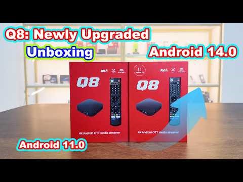 Q8 S905Y4 Android 14.0 TV Box Unboxing & Review