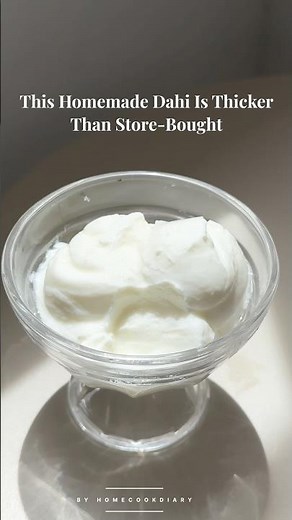 Thick & Creamy Dahi at Home 🥣 | Full-Fat Curd Recipe (No Fail Method)