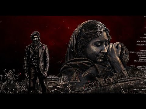KGF Chapter 2|ENDING SONG HD|CLIMAX LAST SONG|ANIMATION | Clean | Ravi Basrur |Yash| Prashanth Neel