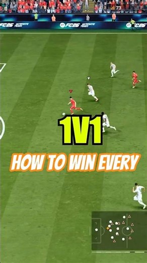 How to NEVER Miss a 1v1 in FC 26! #shorts #fc26 #fc26tips