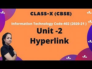 Hyperlink- Absolute and Relative in MS EXCEL| Code 402| IT | MS EXCEL| CBSE | CLASS X