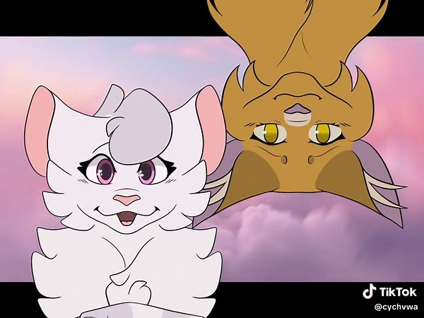 Warrior Cat Art: CottonFluff and Aspen