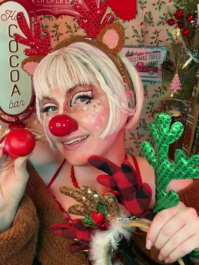ASMR Friendly Reindeer Comforts You This Christmas