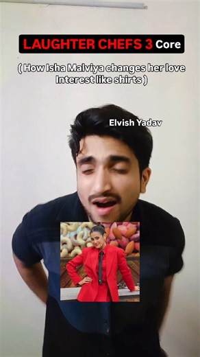 Hitesh Jain on Instagram: "Isha Malviya use boys for fame ? [ laughter chefs 3 , isha malviya , isha malviya love interest, abhishek kumar , samarth jurel , elvish yadav , reality show comedy, tv show savage meme, changing boyfriend meme, relationship parody reel, aaltu jalal tu song meme, bollywood parody meme, desi reality show meme, savage girl meme, funny love triangle, viral tv meme, breakup drama meme, entertainment short video, comedy reel india, trending meme reel ] #laughterchefs3l #elv