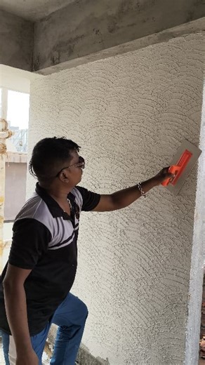 33K views · 186 reactions | Amazing restric texture design for outside wall #texture #rustic #painting #reels | Vinod Kumar Varma | Facebook