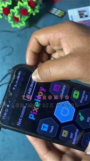 ✓RGB LED Matrix Panel Programmable Display Board #youtubeshorts #watch #viralshort #homedecor #Tm