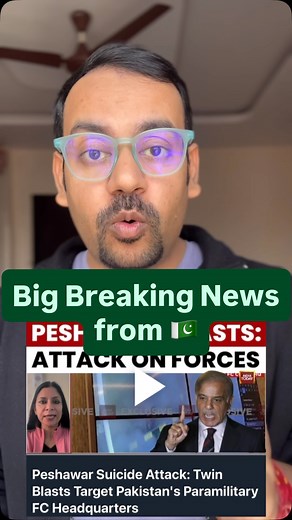 92K views · 13K reactions | Big Breaking news from Pakistan, credits to unknown men. Operation Sindoor is on. 兩 | Mridul Kabra | Facebook