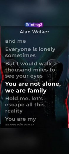Unity lyrics #alanwalker #lyrics #4k #song #unity