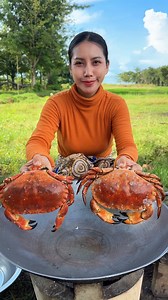 37K views · 504 reactions | 呂 crispy breaded crab paired with slurpy noodles = perfection | A5 Cooking | Facebook