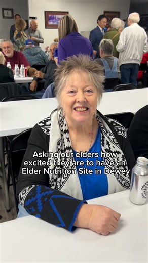 The verdict is in! The new Elder Nutrition Site in Dewey is already a hit with our elders! ❤️ Come see for yourself or join us at any of our locations across the Cherokee Nation Reservation! To learn more or to find a location near you, visit: https://www.cherokee.org/all-services/human-services/elder-nutrition-program/ | Cherokee Nation
