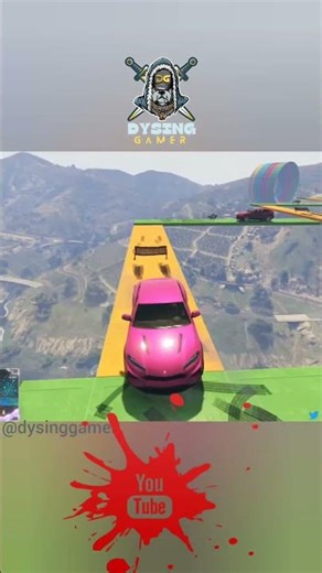 😱 GTA 5 DEADLY Wall Run Stunt! Instant Death Below!