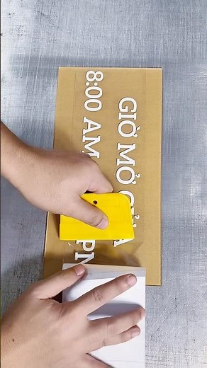 How to stick small letters and small patterns using shaped decals is very good