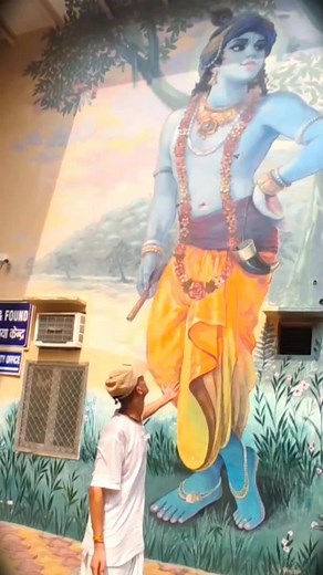 Visiting ISKCON Vridavan temple in vrindavan dham😯❣️ #vrindavan #iskconvrindavan #jayprabhupada #हरे_कृष्ण #harekrishna #prabhupada #iskconnepal #iskconbaglung #kirtan #anujregmi #anuj