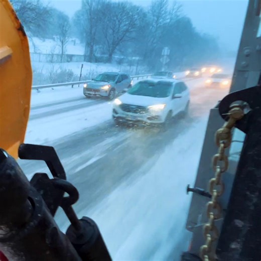 NYS Dept of Transportation on Instagram: "The snow is here... and that means NYSDOT crews are out! Be patient and don’t pass the plow. Stay back, stay safe, and give the plow room to work. #DontCrowdThePlow"