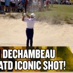 Bryson DeChambeau takes out Masters frustrations by recreating shot that beat Rory McIlroy to US Open glory
