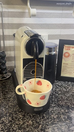 ‎مریم‎ on Instagram: "Caramel Latte ☕️✨ • coffee • espresso • caramel latte • coffee corner • cozy vibes • winter aesthetic • home café • morning routine • latte art • aesthetic setup #coffee #aesthetic #coffeeholic #homecafé #cozyathome #asmr"