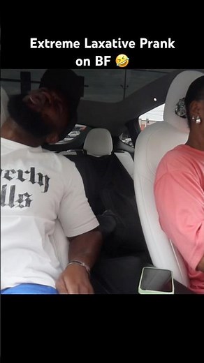 Extreme Laxative Prank on BF 🤣 #shorts #shortsfeed #viralshorts #prank